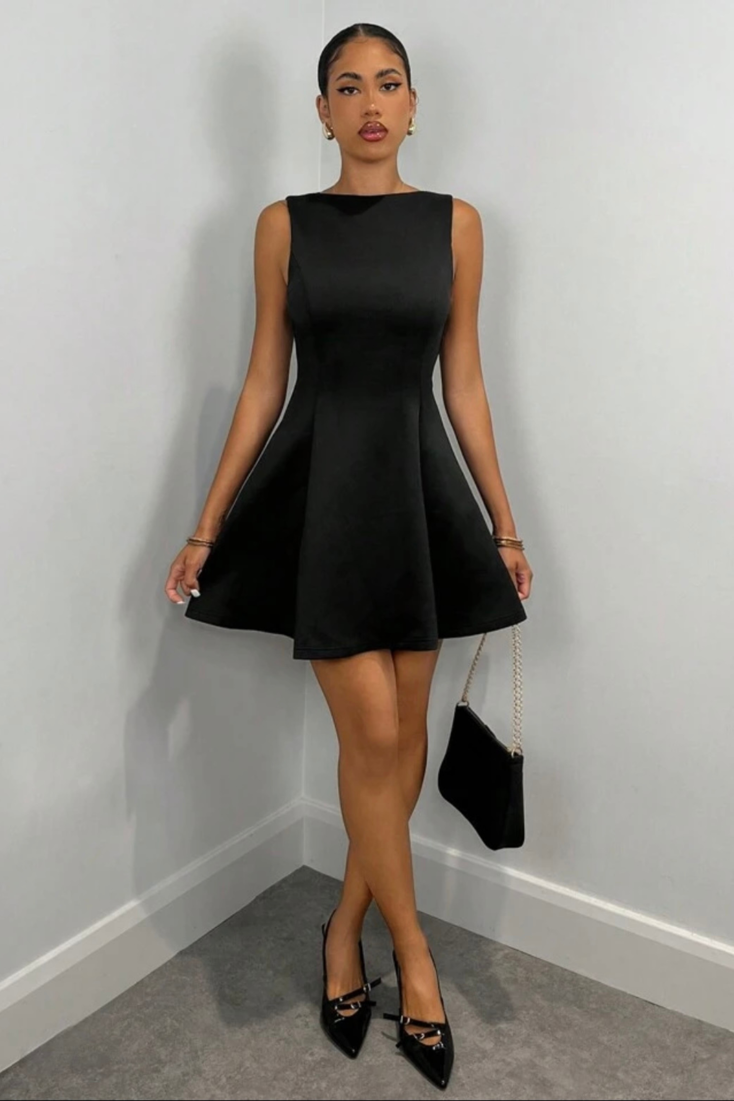 Midi Dress Lipsy Black Skater Dress Black Sleeveless Pleated Mini Skater Dress The FEO Collection Midi Dress Lipsy Black Skater Dress Black Sleeveless Pleated Mini Skater Dress The FEO Collection