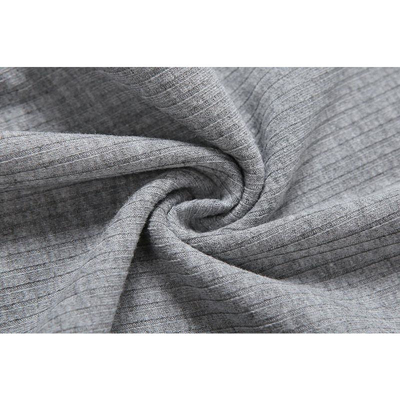 Grey Marl Backless Ribbed Strappy Jumpsuit