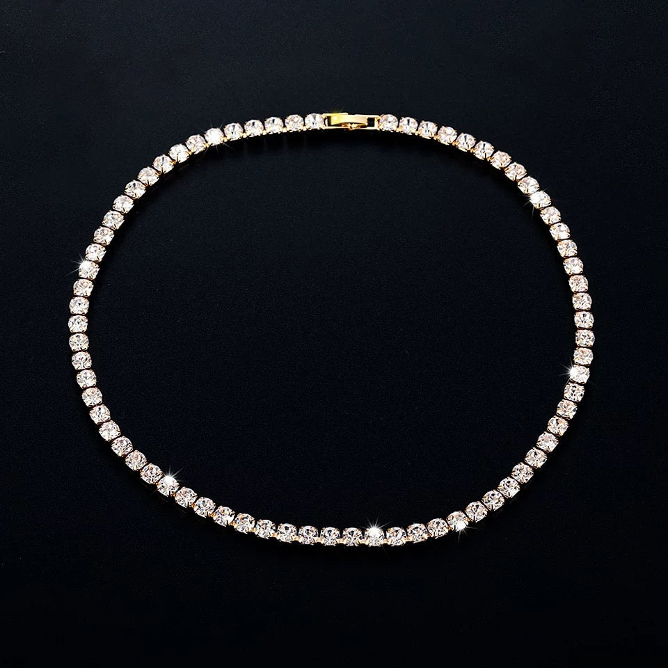 Tennis Choker Necklace